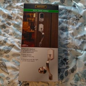 Defiant Entry Door Handle